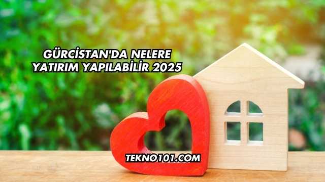 Gürcistan'da Nelere Yatırım Yapılabilir 2025