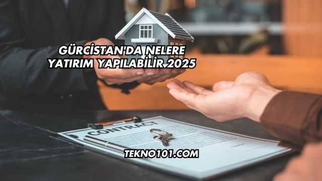 Gürcistan'da Nelere Yatırım Yapılabilir 2025