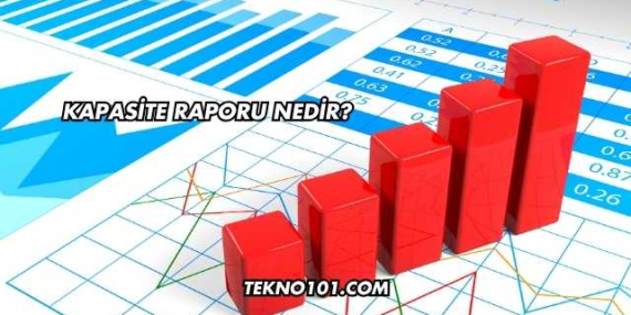 Kapasite Raporu Nedir?