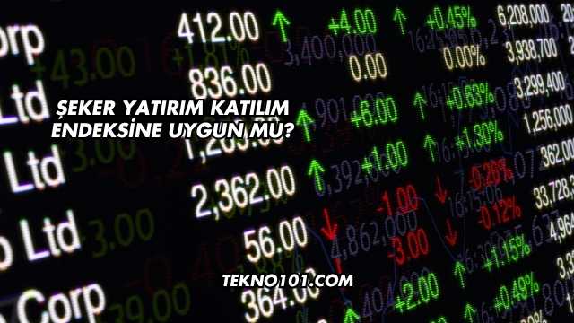 Şeker Yatırım Katılım Endeksine Uygun mu?