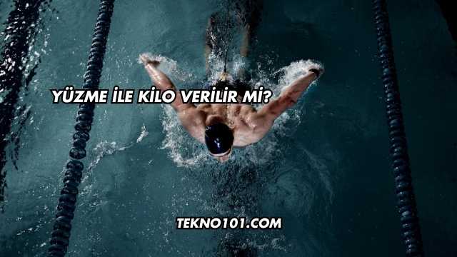 Yüzme ile Kilo Verilir mi?