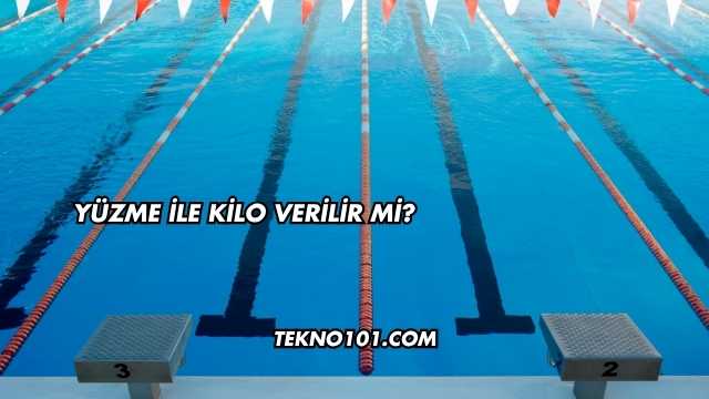 Yüzme ile Kilo Verilir mi?